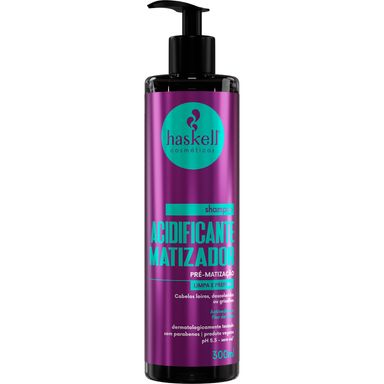 Shampoo Haskell Acidificante Matizador 300ml