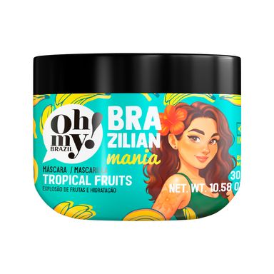 Máscara Capilar Oh My Brazilian Mania Tropical Fruits 300g