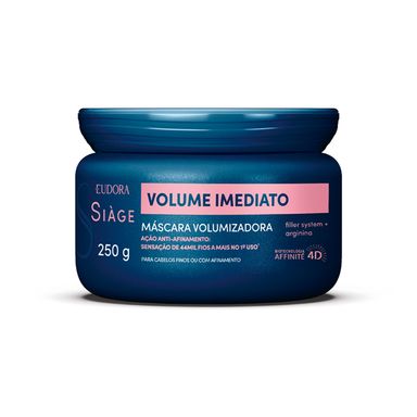 Máscara De Tratamento Eudora Siage Volume Imediato Volumizadora 250g