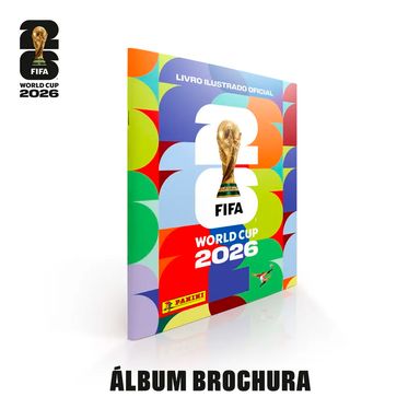 Álbum Copa Do Mundo 2026 Panini Capa Brochura