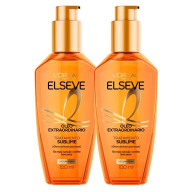 Kit Óleo Capilar Elseve Extraordinário  100ml - 2 Unidades