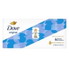 Kit Sabonete Em Barra Dove Original 90g 6 Unidades