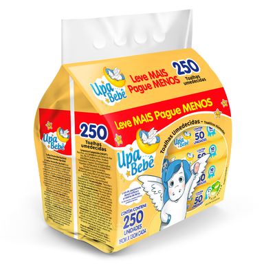 Kit Toalha Umedeciada Upa Bebe Leve Mais Pague Menos