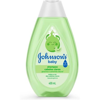Shampoo Para Cabelos Claros Johnson's Baby 400ml