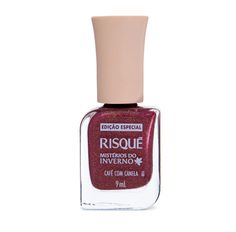 Esmalte Risque Mistérios do Inverno Café Com Canela Edição Especial 9ml