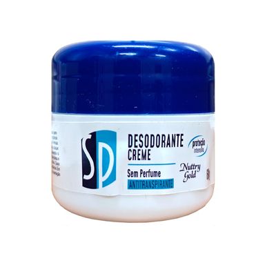 Desodorante Creme Sp Nuttry Gold Sem Perfume 60g