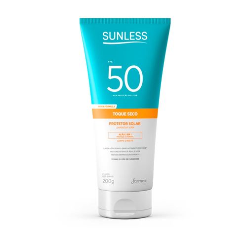 Protetor Solar Sunless Toque Seco FPS50 200g