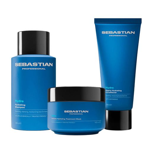 Kit Sebastian Professional Hydre Shampoo 280ml + Condicionador 200ml + Máscara 145ml