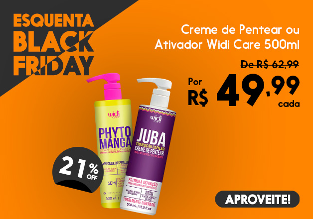 Creme e Ativador Widi Care