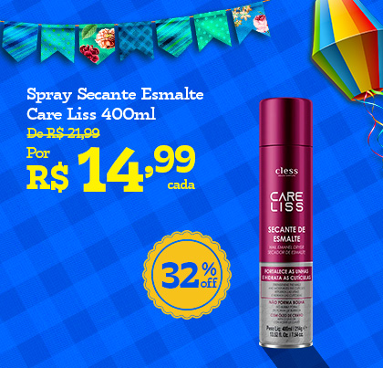 Spray Secante Esmalte Care Liss