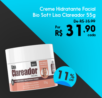 Creme Clareador Bio Soft