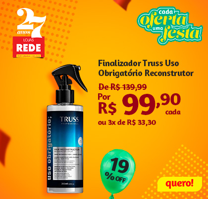 Truss Uso obrigatório