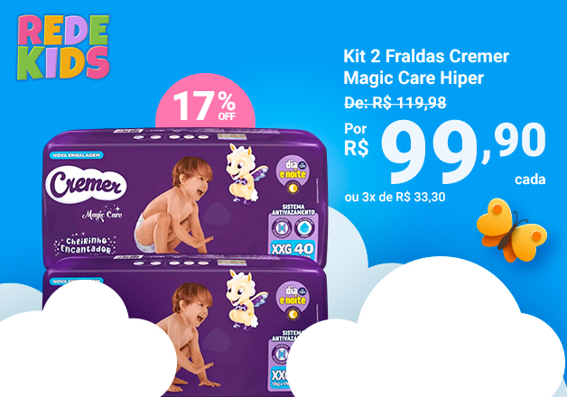 Fralda Cremer Magic Care