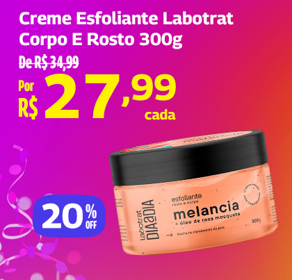 Creme esfoliante Labotrat