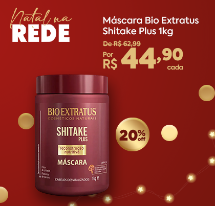 Máscara Bio Extratus Shitake