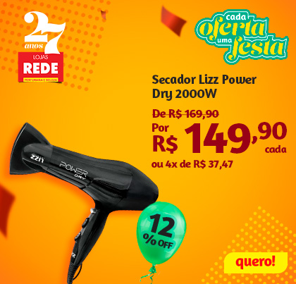 Secador Lizz Power dry