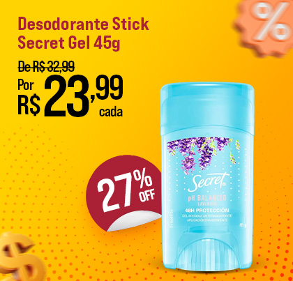 Desodorate Secret Gel