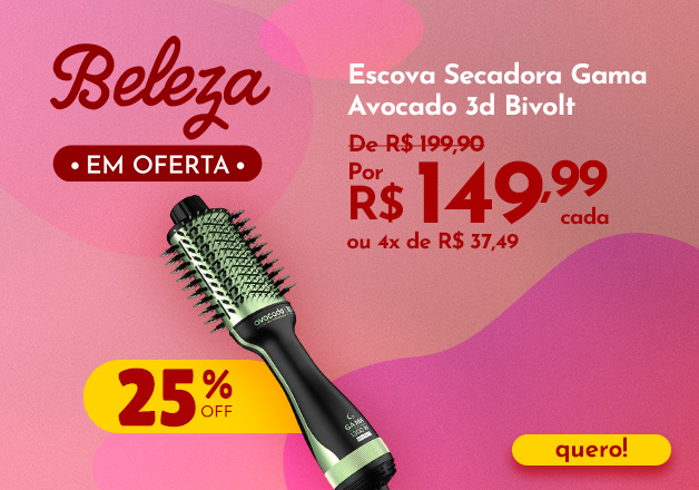 Escova Gama Avocado