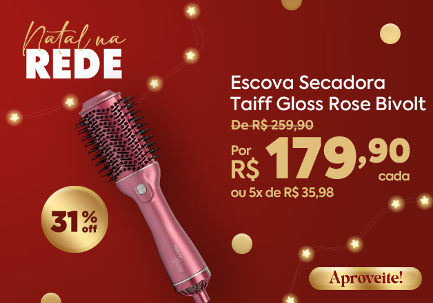 Escova Secadora Taiff 