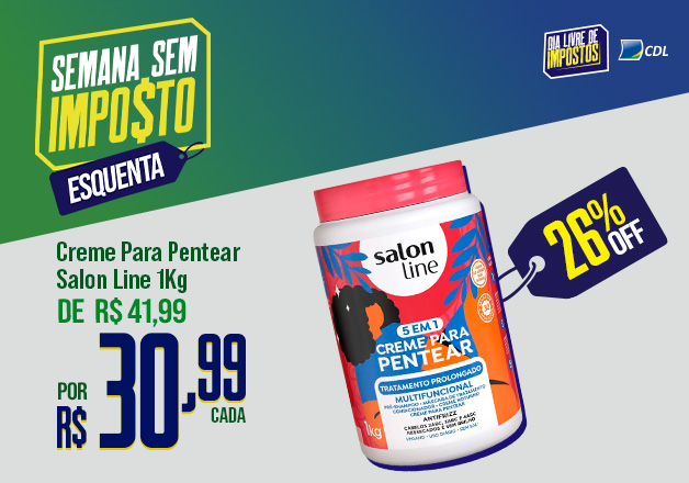 Creme de Pentear Salon Line 1kg