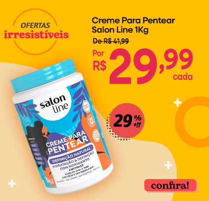 Creme para Pentear Salon Line 1kg