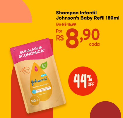 Shampoo Infantil Johnson's Baby Refil 