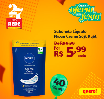 Sabonete Liquido Nivea