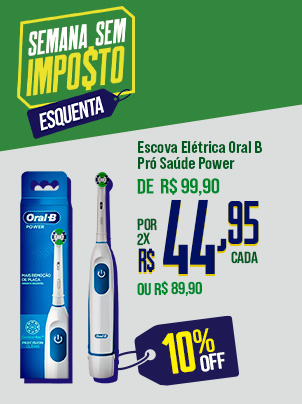 Escova Elétrica Oral B Pro Saude 