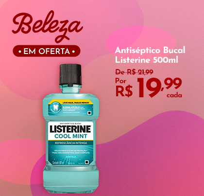 Antiséptico Bucal Listerine