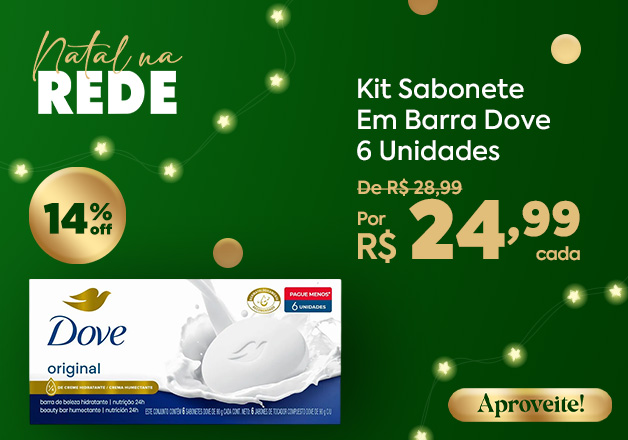 Kit Dove sabonete