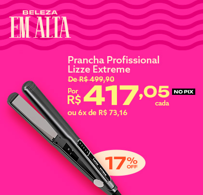 Prancha Lizze Extreme