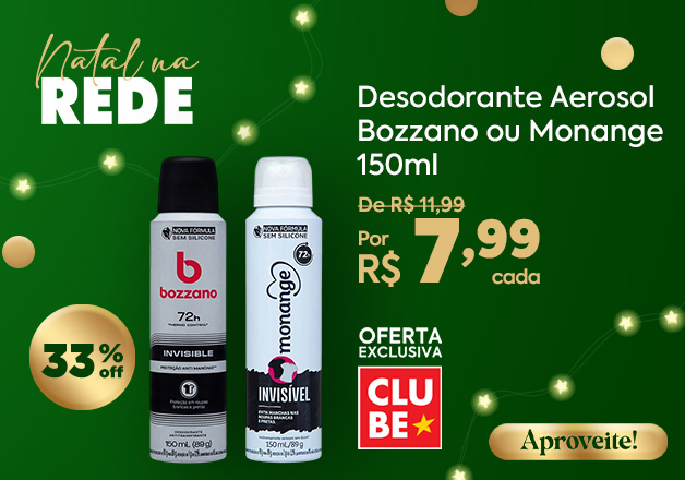 Desodorante Bozzano ou Monange