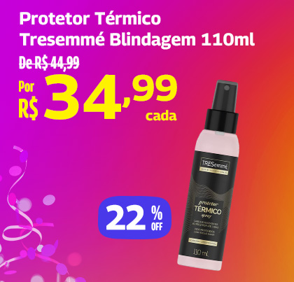 Protetor térmico tresemmé