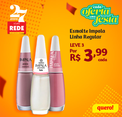 Esmaltes Impala Linha Regular