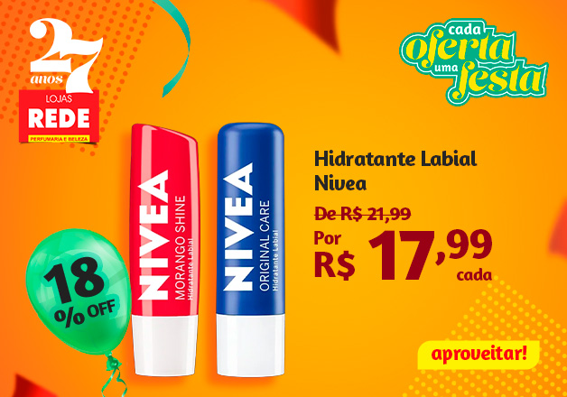 Hidratante Labial Nivea