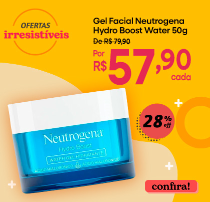 [F3-Johnson]Ofertas Irresistíveis Gel Facial Neutrogena Hydro Boost Water 50g 57,90[05-25]