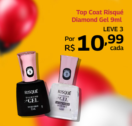 Top Coat Risqué Diamond Gel