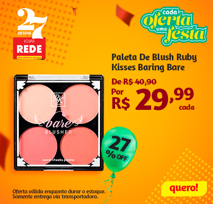 Paleta Blush Ruby Kisses