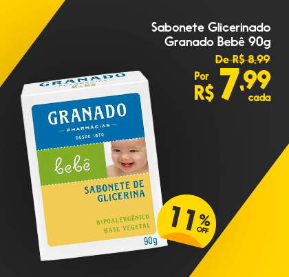 Sabonete Granado bebê