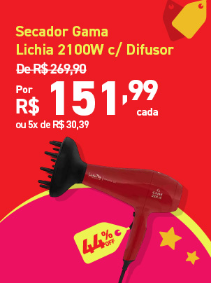 Secador Gama Lichia