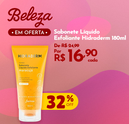 Sabonete Esfoliante Hidraderm