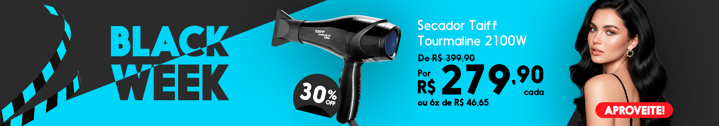 Secador Taiff Tourmaline