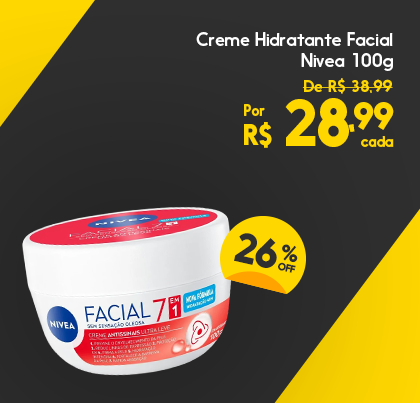 Creme facial Nivea