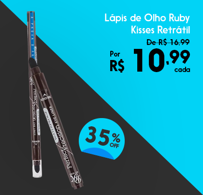Lápis de Olho Ruby Kisses 