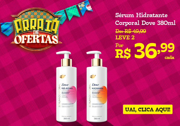 loção hidratante dove serum corporal 380ml
