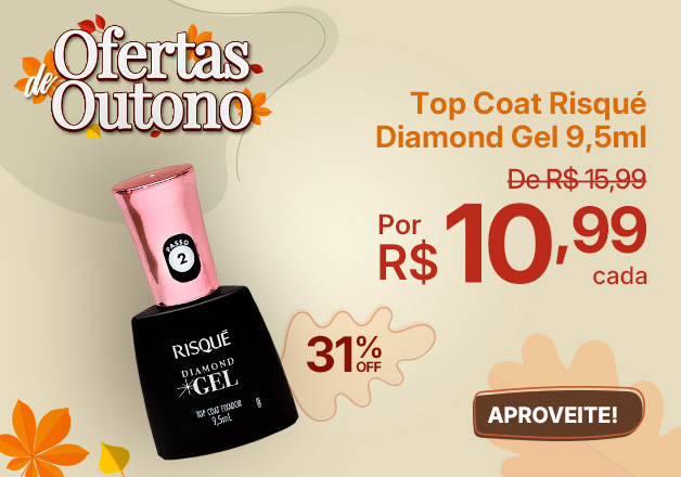 Top Coat risqué Diamond gel