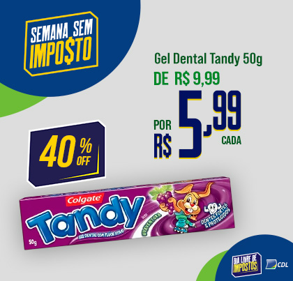 Gel Dental Tandy 50g