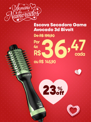 Escova Secadora Gama Avocado 