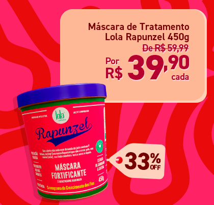 Máscara Lola rapunzel