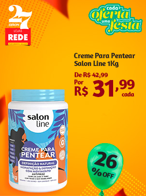 Creme para Pentear Salon Line 1kg